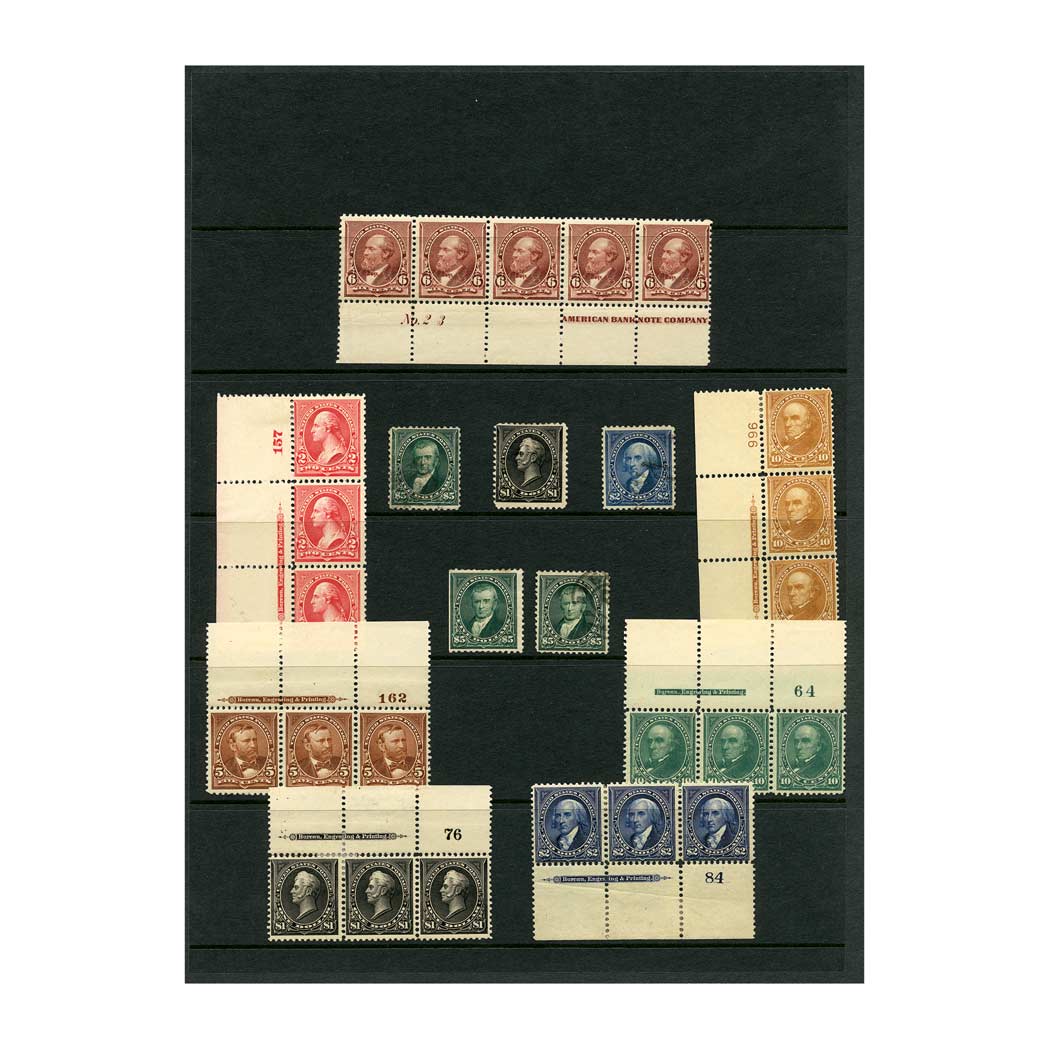 Lot image - United States Issues of 1890-1893 and Bureau Issues