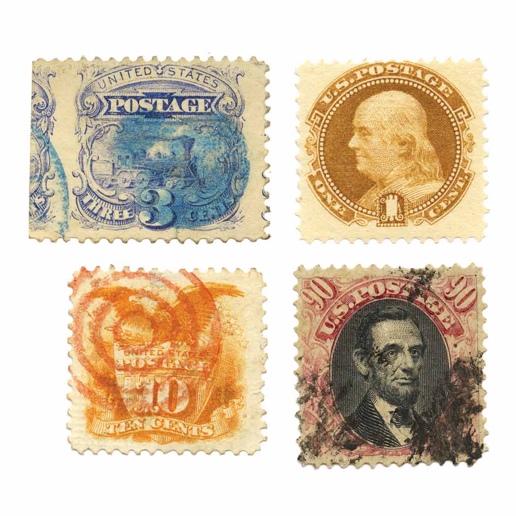 Lot image - United States 1869 Issue, 1c. to 90c.