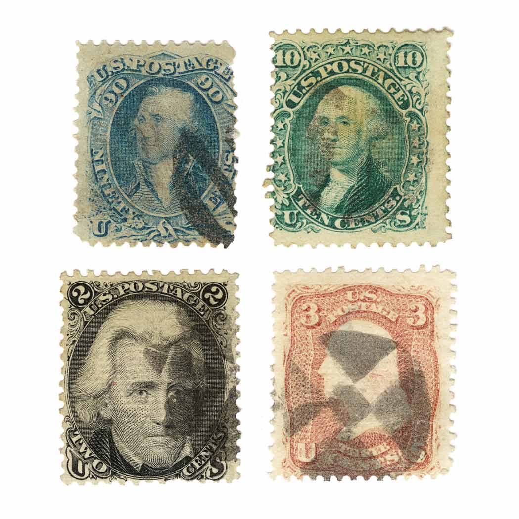 Lot image - United States 1867 Grilled Issues