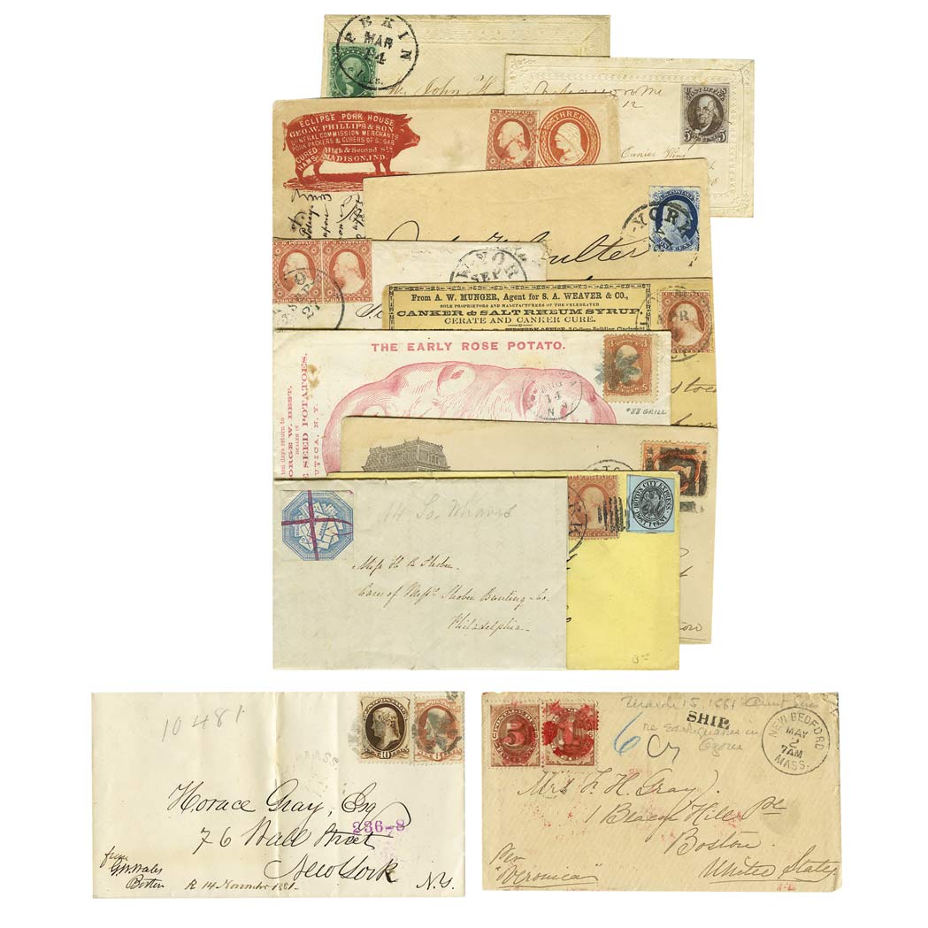 Lot image - United States 19th Century Postal History