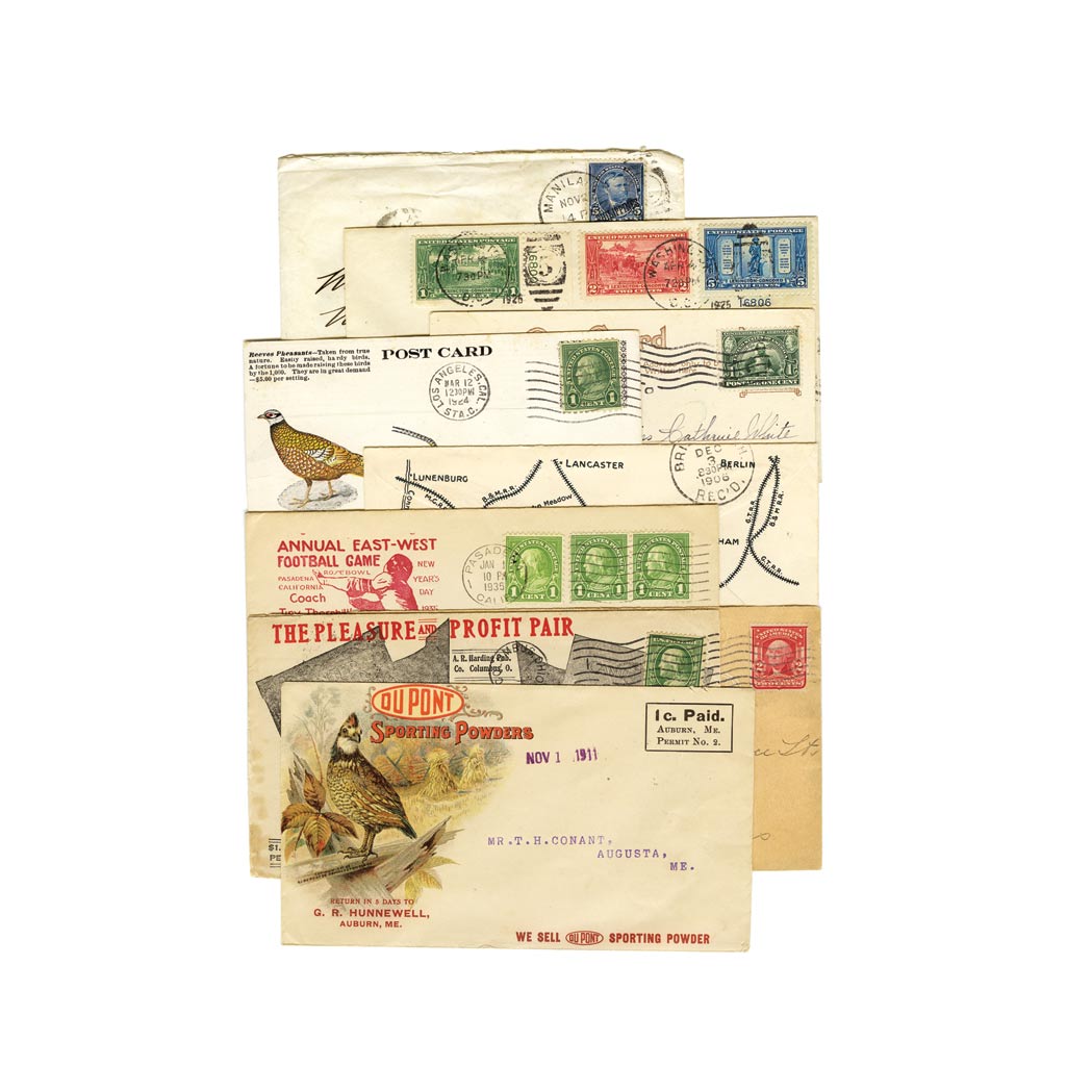Lot image - United States 20th Century Postal History Group
