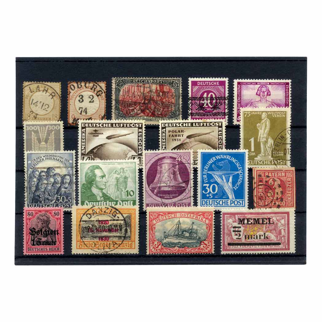 Lot image - German Area Postage Stamp Collection, 1850 to 2004