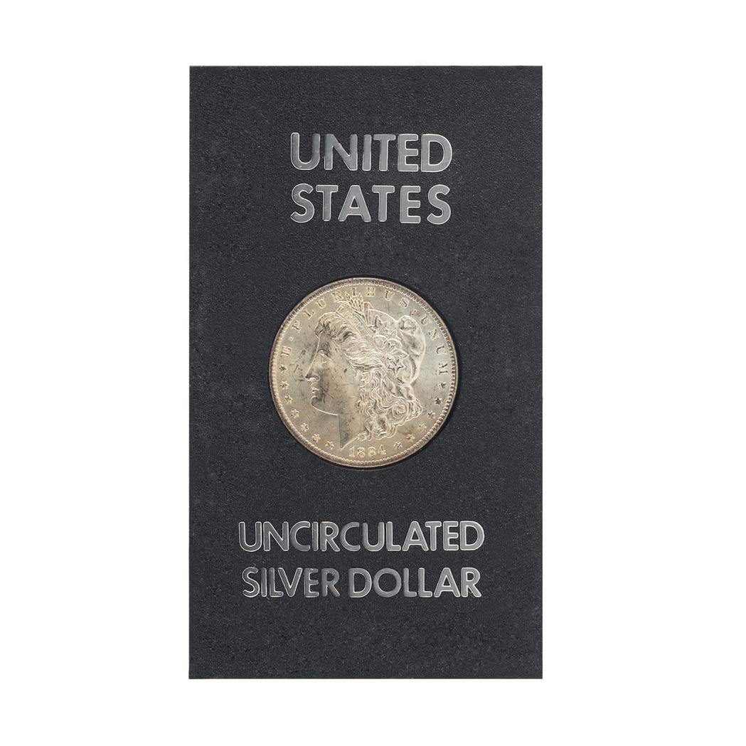 Lot image - Morgan Dollars, G.S.A. Carson City Coins