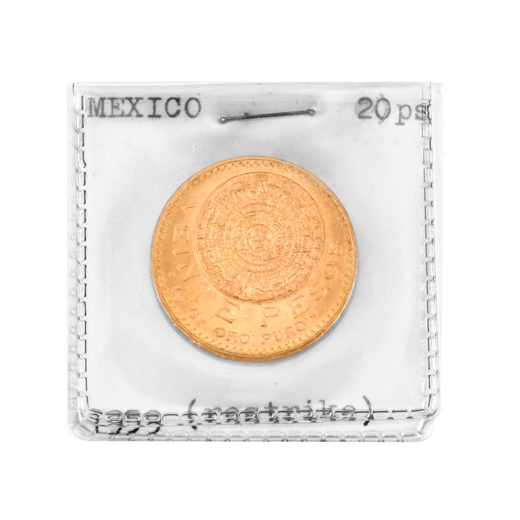 Lot image - Mexico, 1959 20 Pesos Restrike, Fr. 171 R