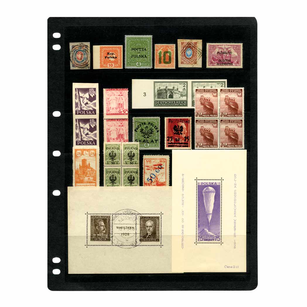 Lot image - Poland, Mint and Used Holding