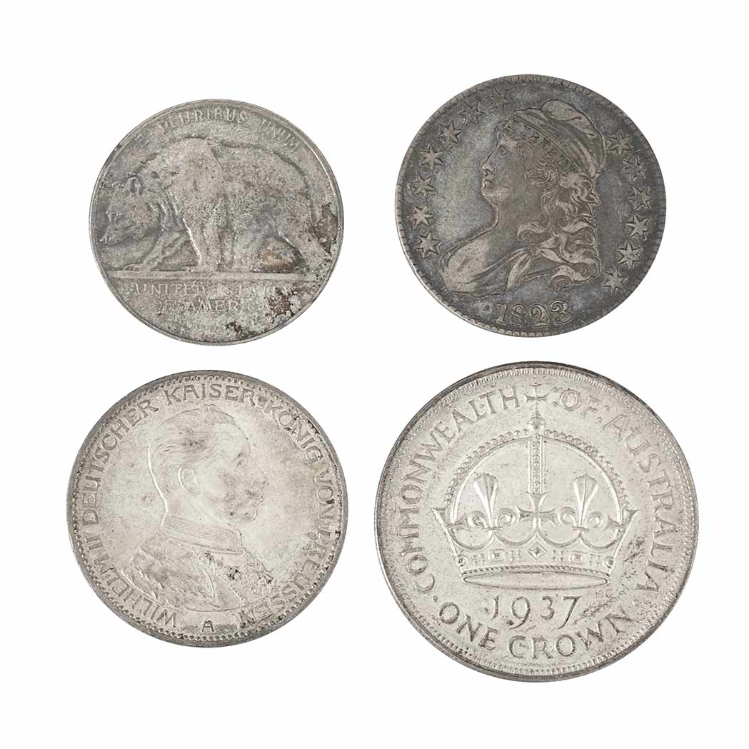 Lot image - Group of United States and World Silver Coins