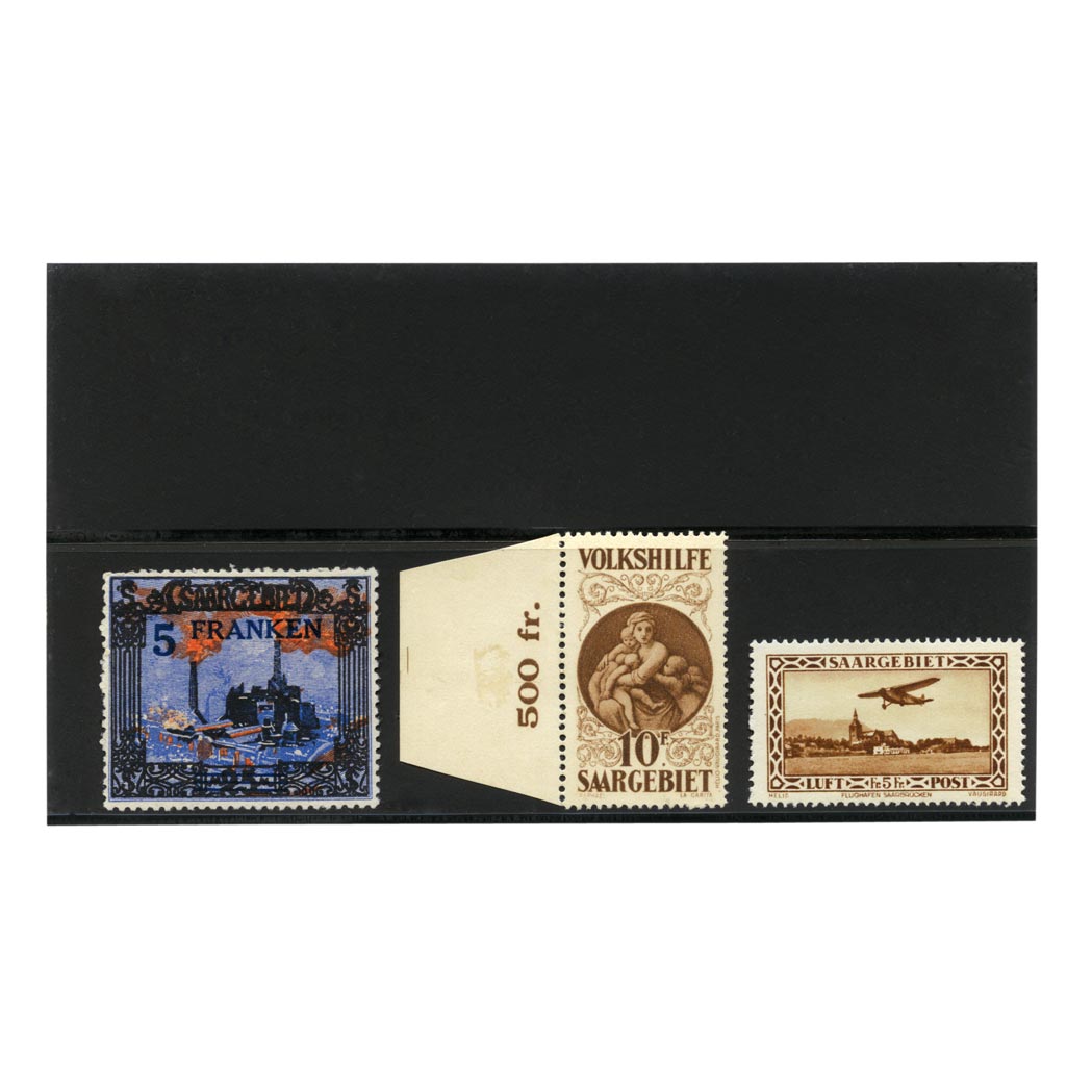 Lot image - Saar, Postage Stamps 1921 to 1934