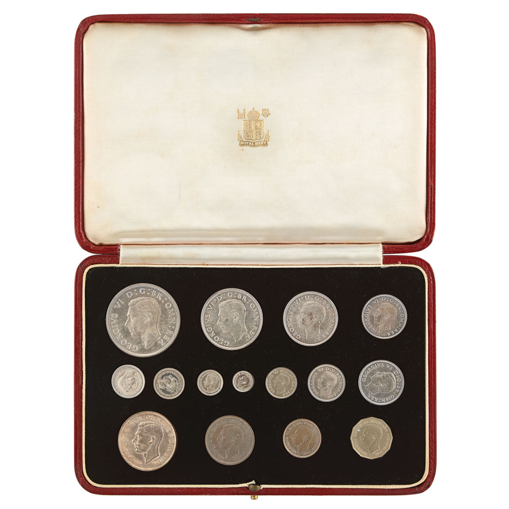 Lot image - Great Britain 1937 Specimen Set of Fifteen