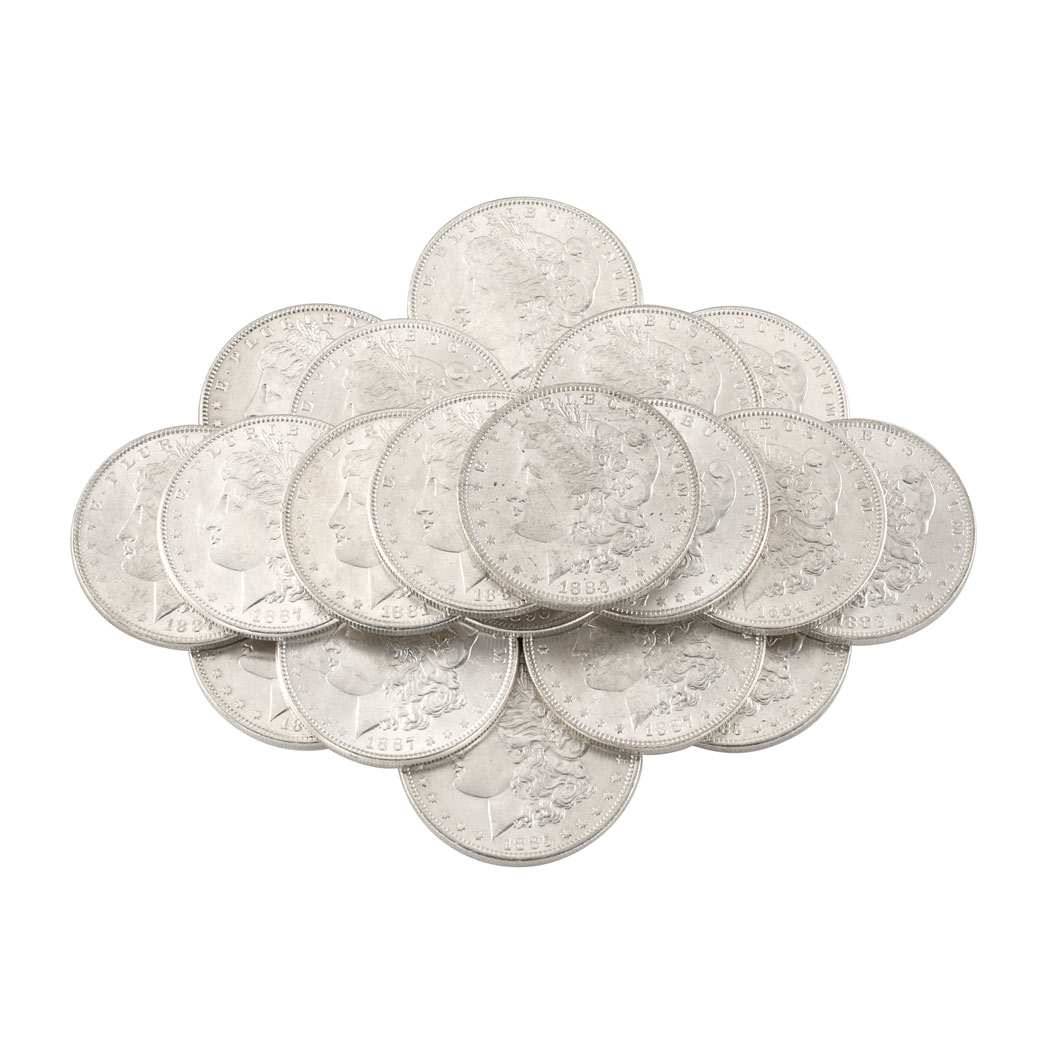 Lot image - Morgan Dollar Group, 1879 to 1921