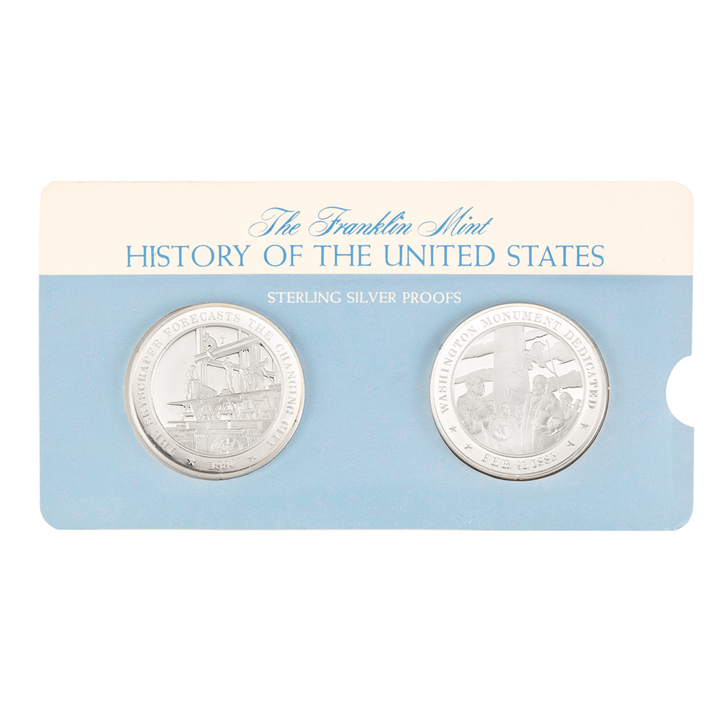 Lot image - Franklin Mint History of the United States