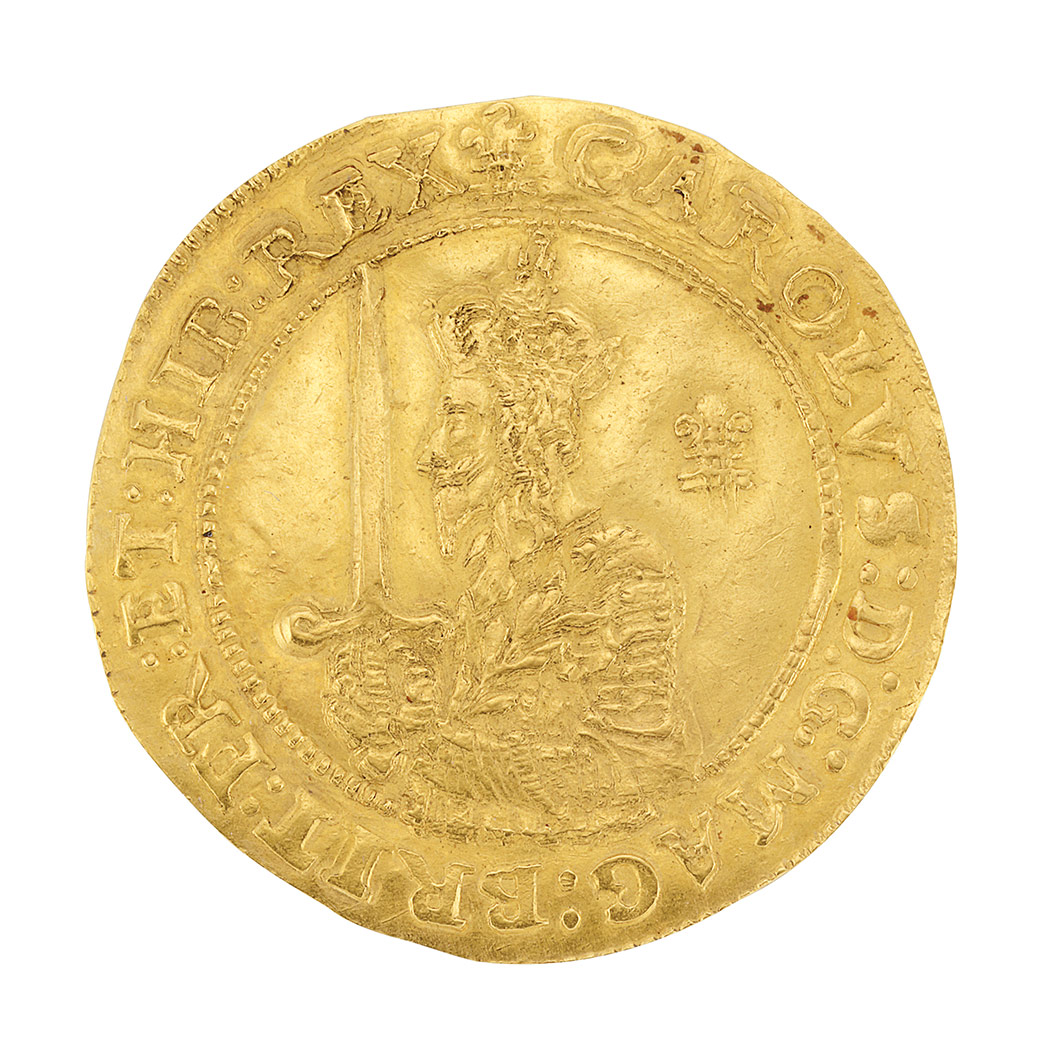 Lot image - Great Britain, Charles I, 1642 Triple Unite, Oxford Mint, Fr. 258