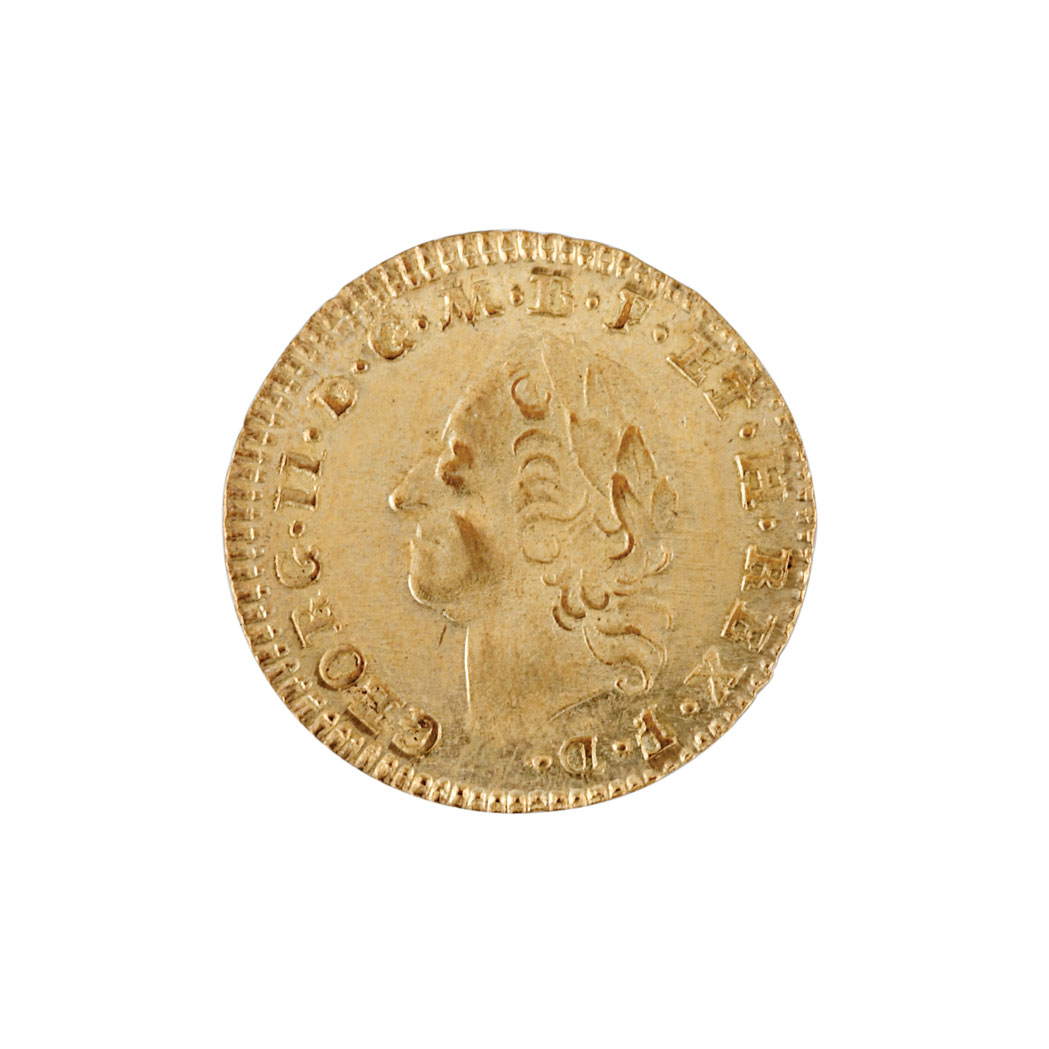 Lot image - German, Brunswick-Lunenburg, 1750 Half Gulden, Fr, 612