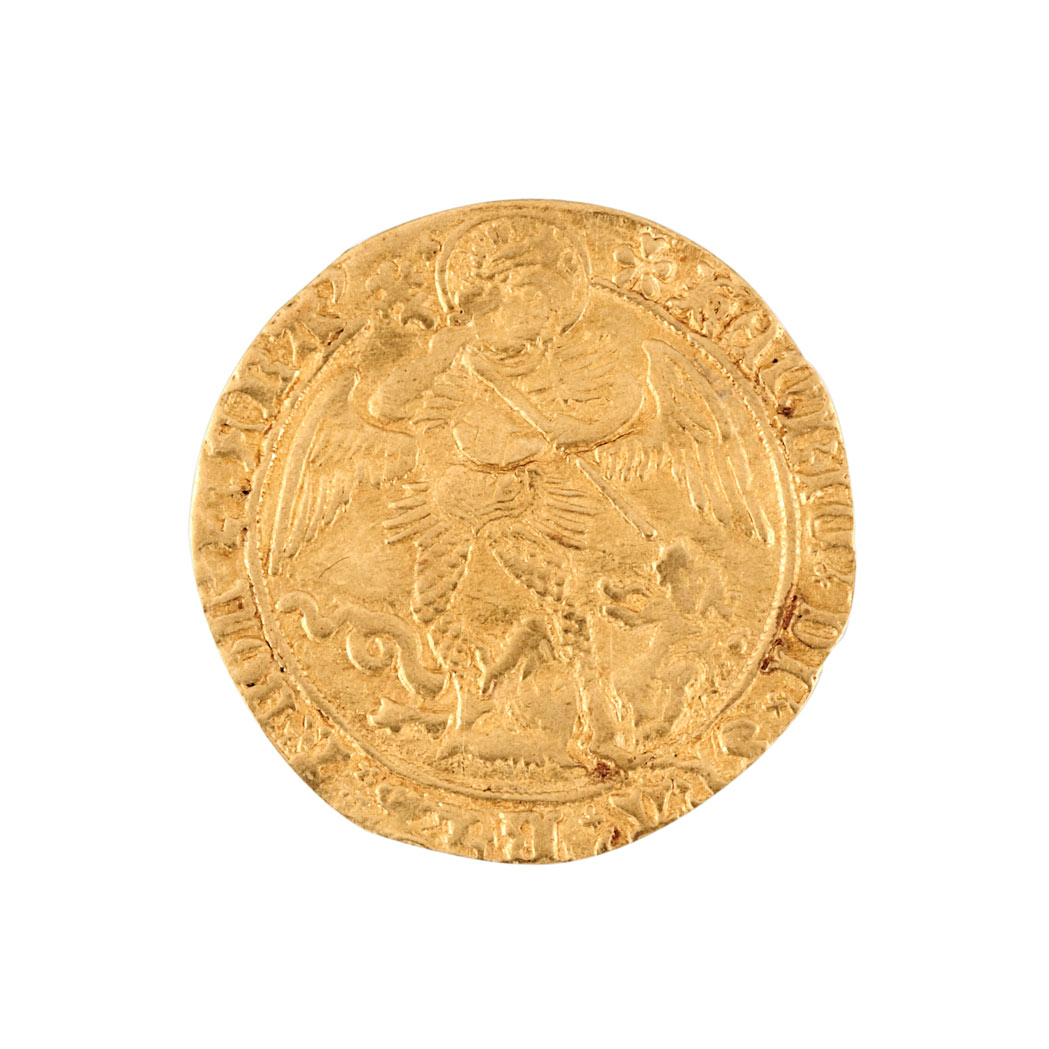 Lot image - Great Britain, Henry VII 1485-1509 One Angel, Fr. 151
