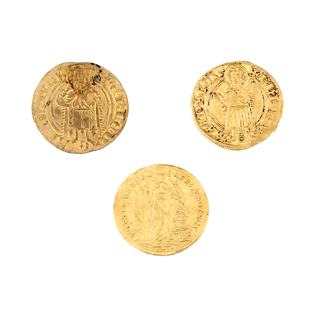 Lot image - German, Three Gold Coins
