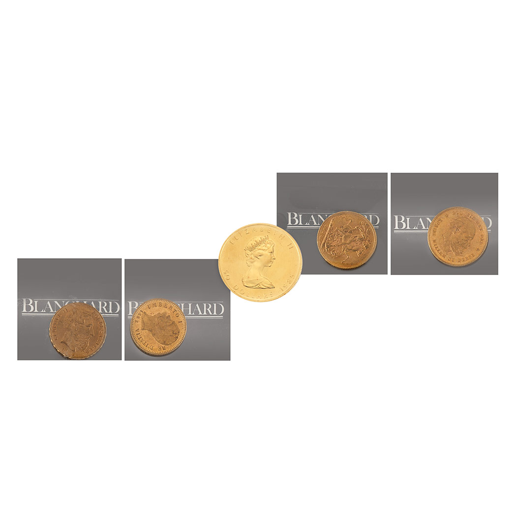 Lot image - Foreign Gold Coin Group