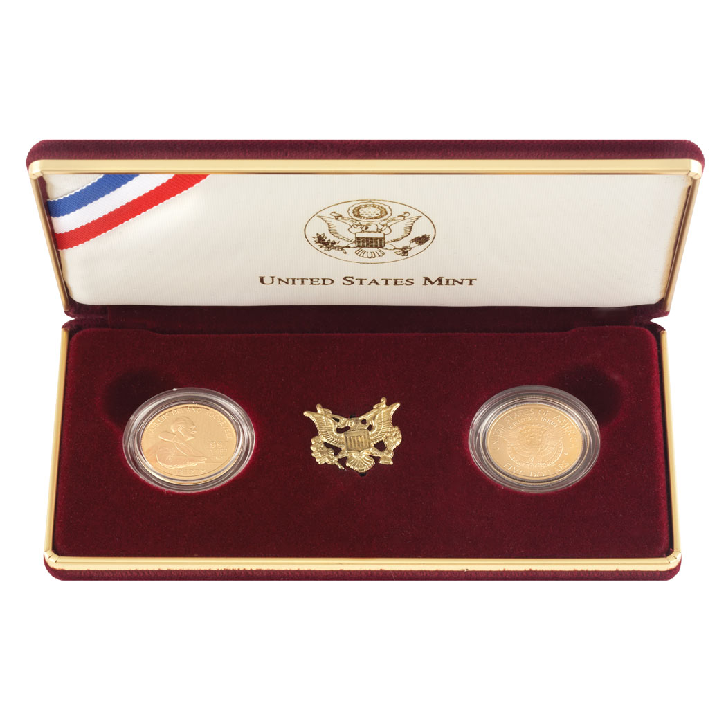 Lot image - 1997 Franklin Delano Roosevelt Commemorative Gold