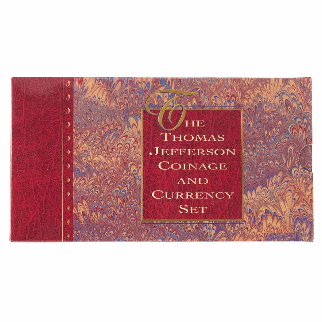 Lot image - 1993 Thomas Jefferson Commemorative Issue