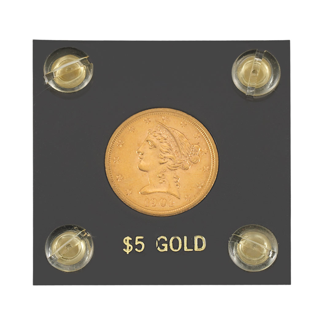 Lot image - 1901 S $5 Liberty