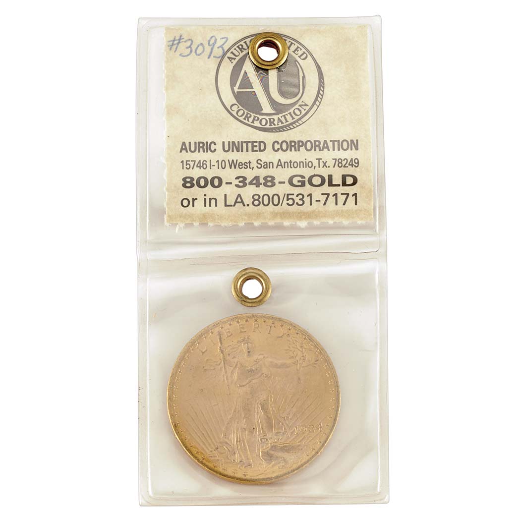 Lot image - 1924 $20 St. Gaudens