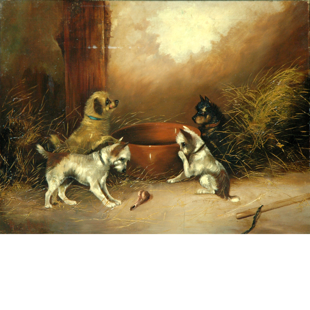Lot image - Frank Cassell British, 19th Century Mealtime