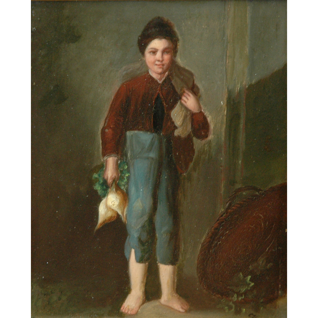 Lot image - German School 19th Century Back from Market