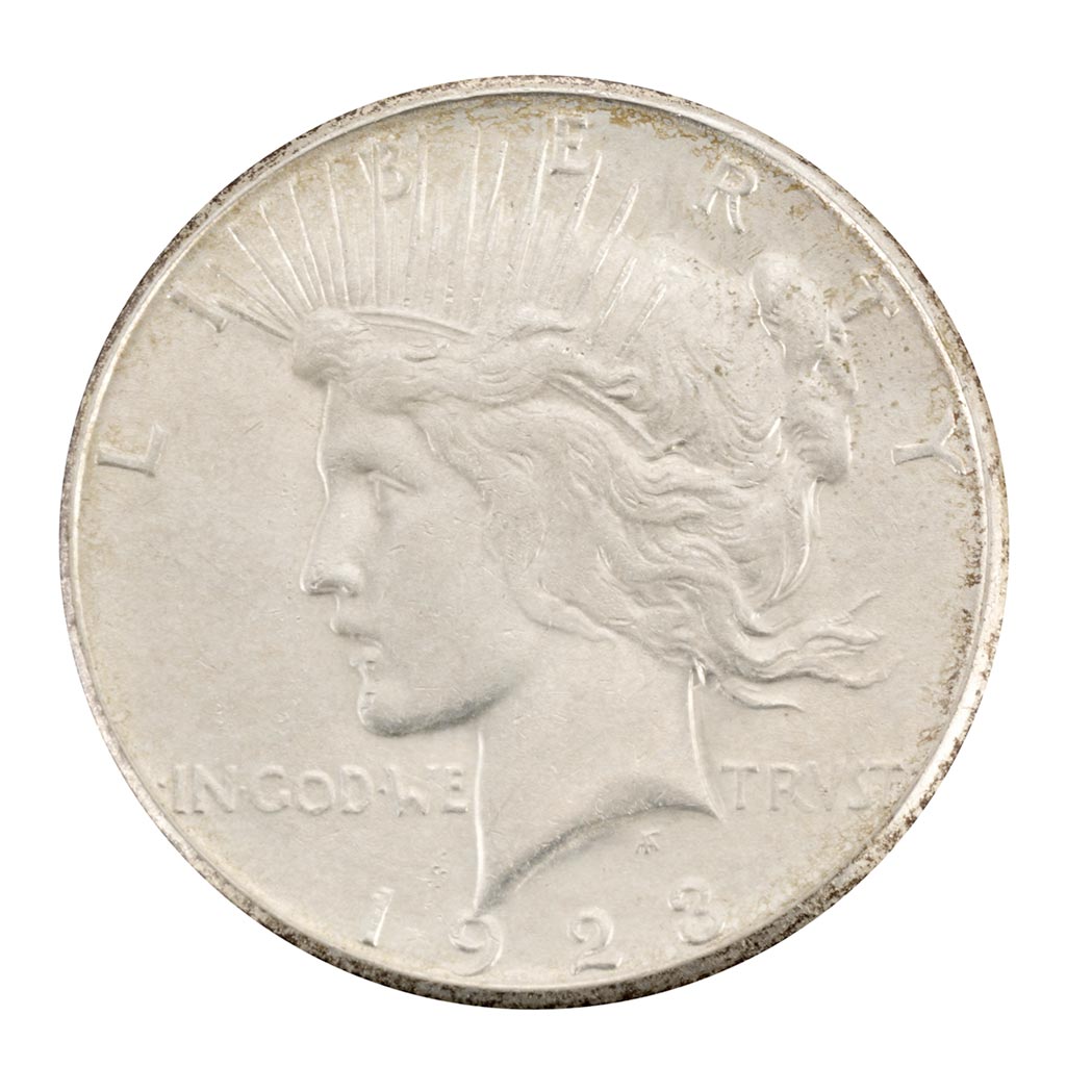 Lot image - United States Peace Dollars, 1922 to 1935