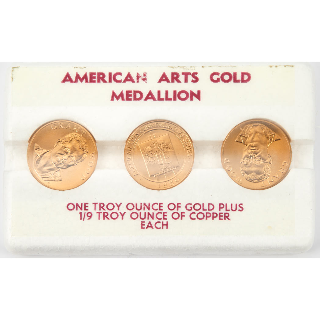 Lot image - American Arts Gold Medallion Group