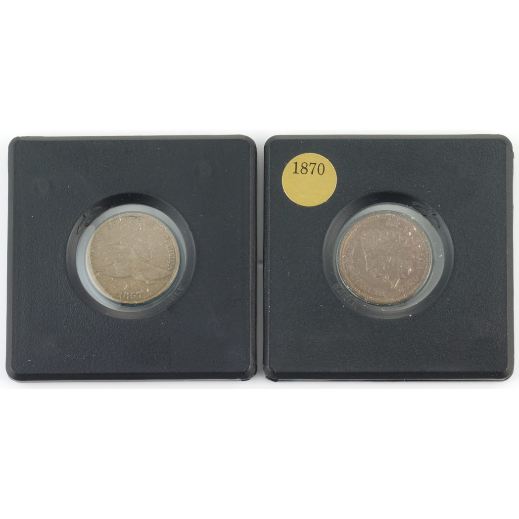 Lot image - United States Indian Cents Group, 1857-1909