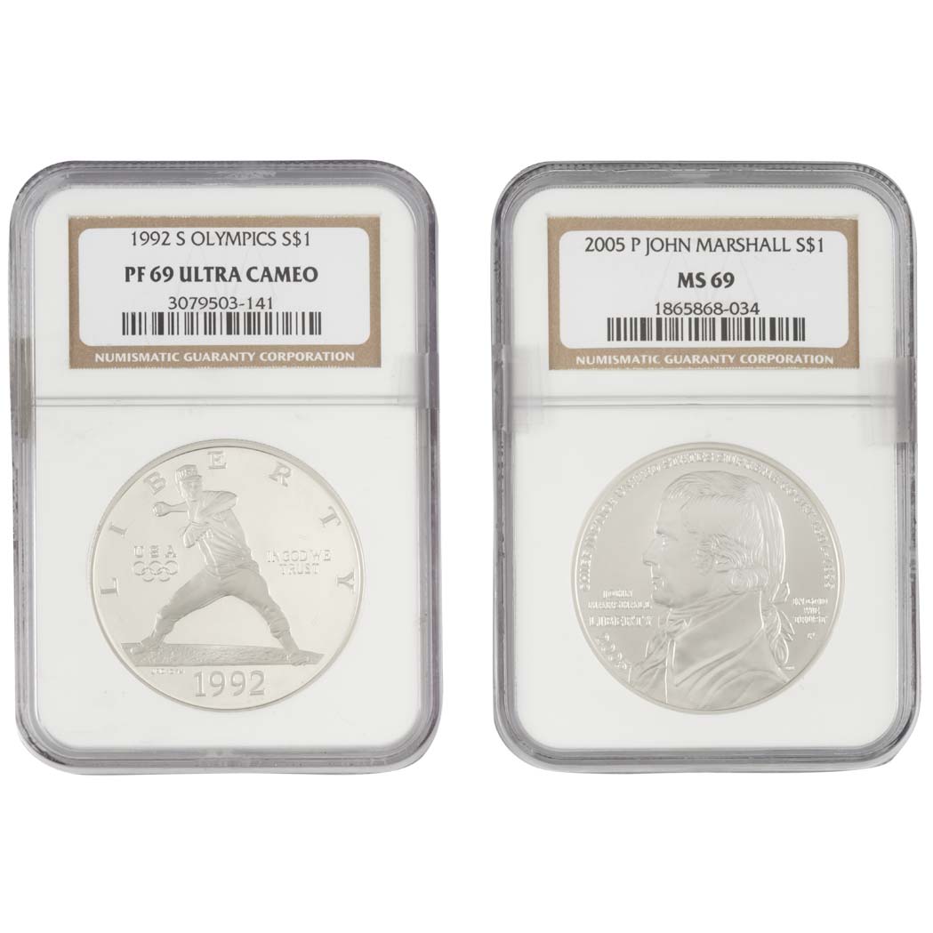 Lot image - United States NGC Graded Dollar Group