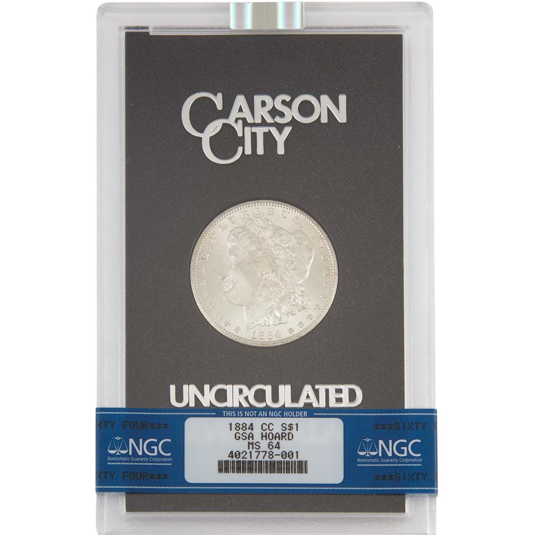 Lot image - United States, 1884 Carson City Dollar