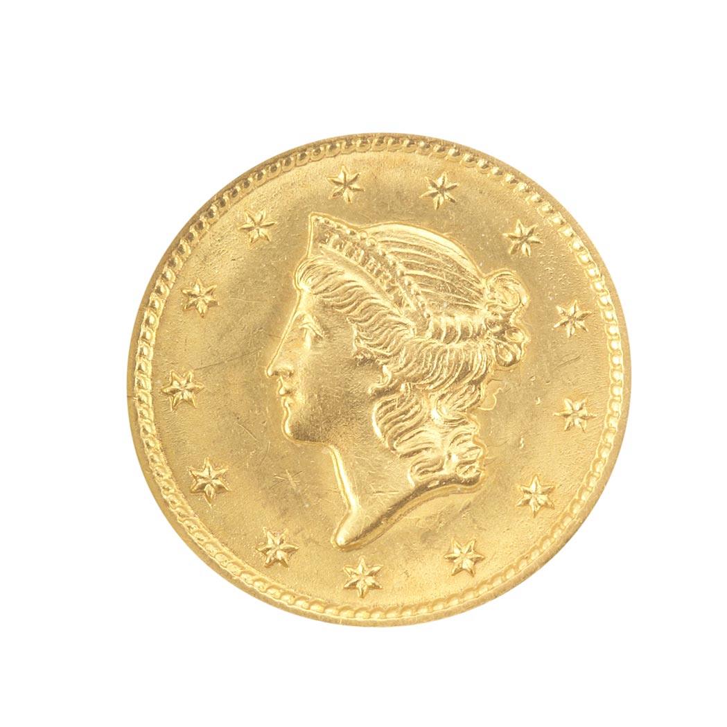 Lot image - United States, $1 1849 Liberty