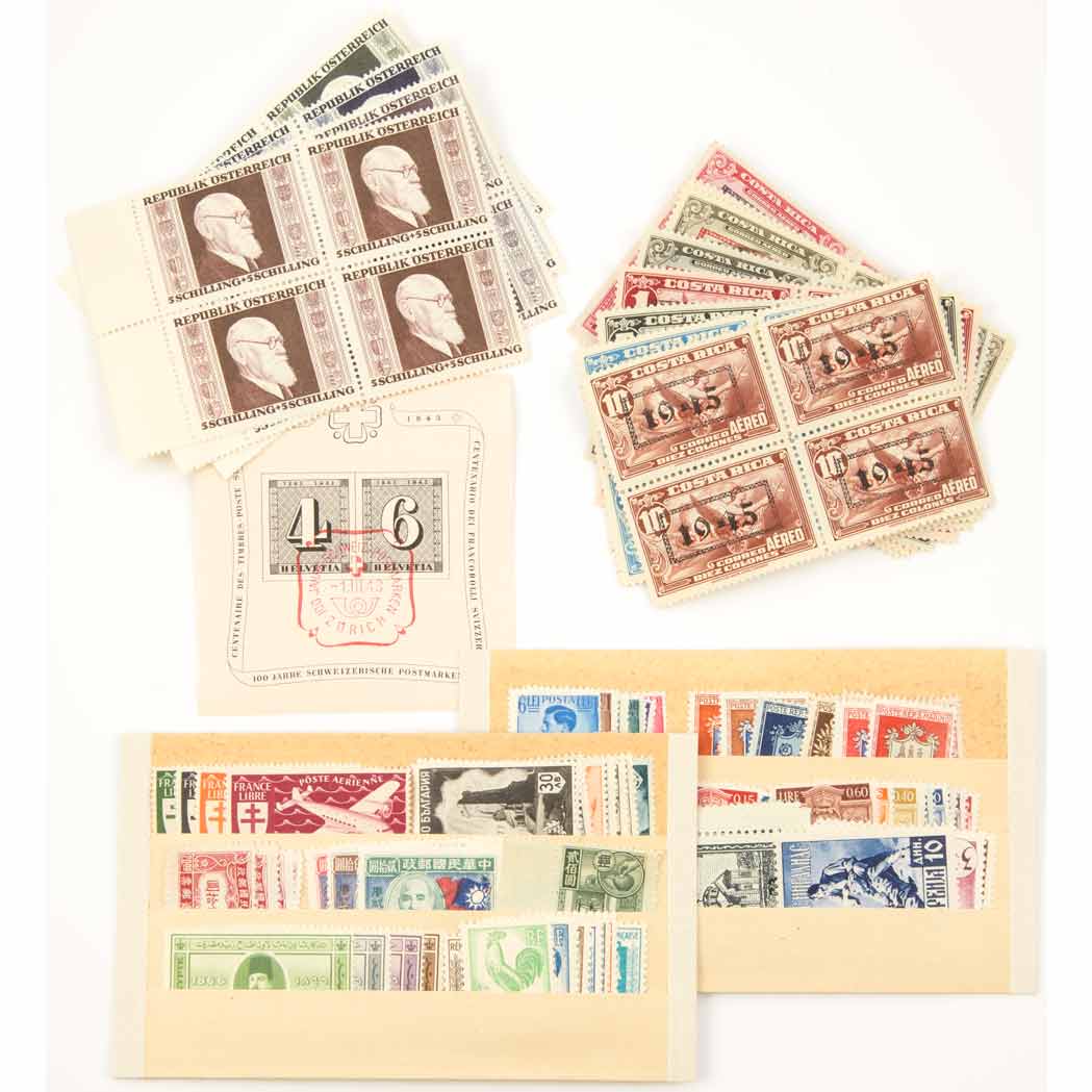 Lot image - Foreign Postage Stamp Group