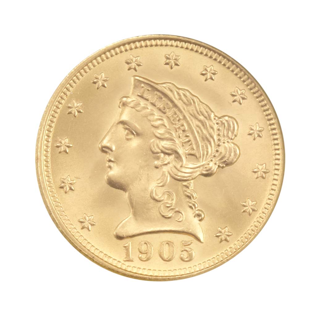 Lot image - United States, $2 1/2 1905 Liberty