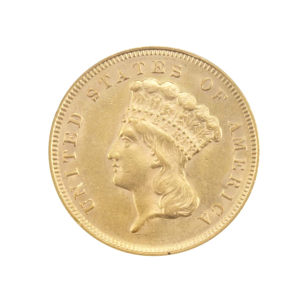 Lot image - United States, $3 1878 Princess