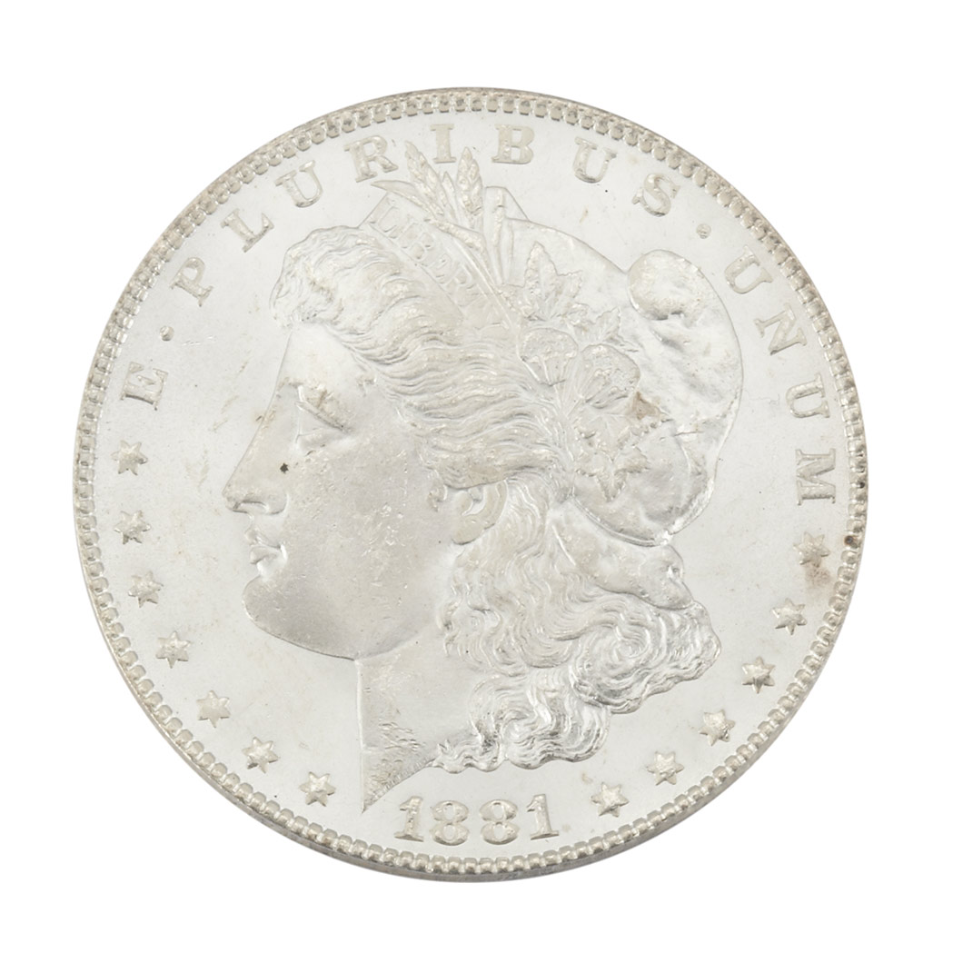 Lot image - United States, 1881 and 1885 Carson City Dollars