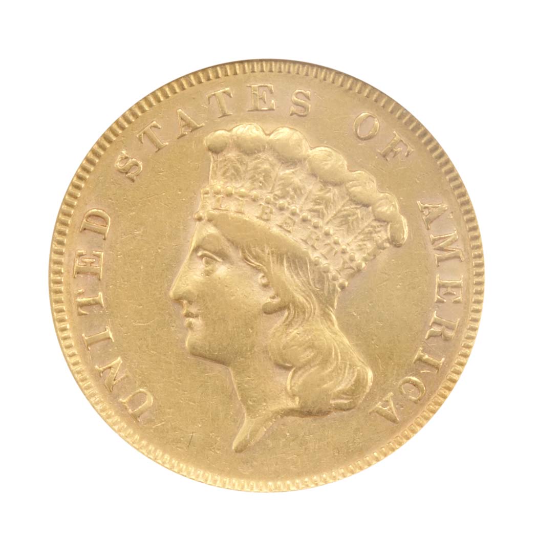 Lot image - United States, $3 1874 Princess