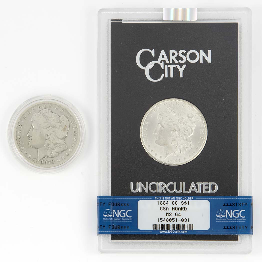 Lot image - United States Morgan and Peace Dollar Group