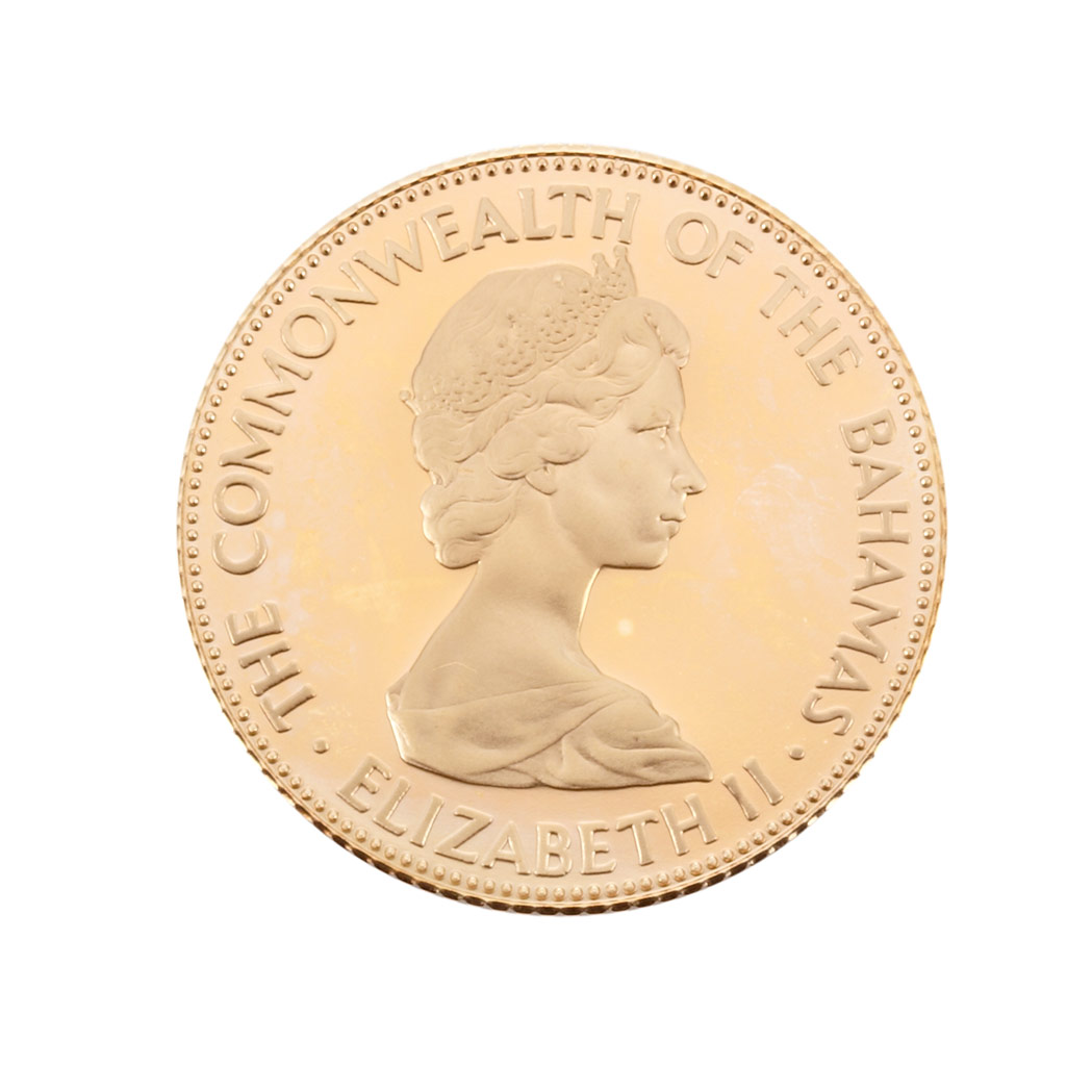 Lot image - Bahamas, Four Gold Issues