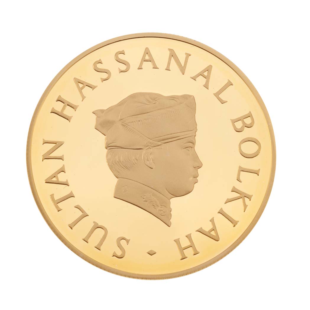 Lot image - Brunei, 1978 1,000 Dollar anniversary, KM 22