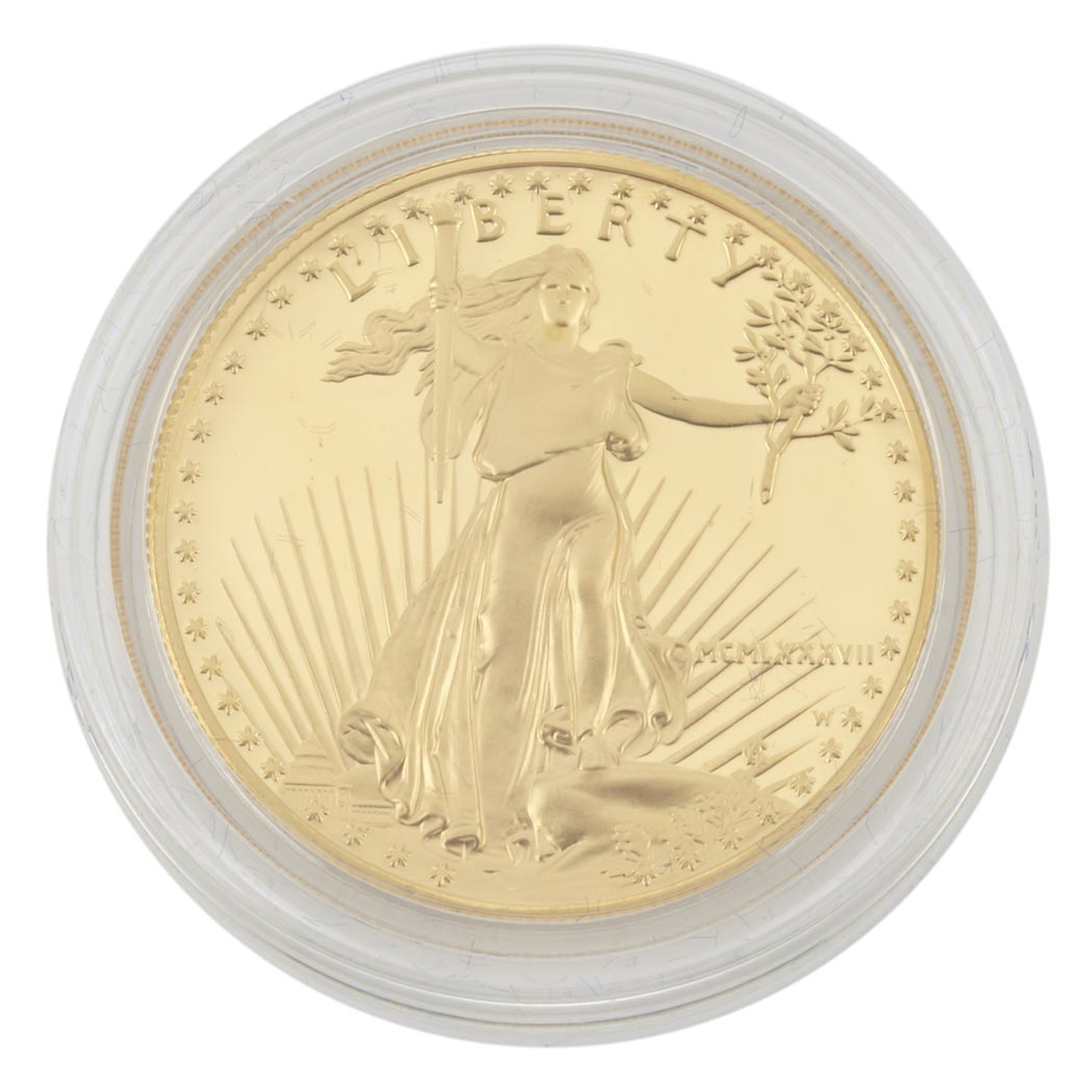 Lot image - United States Group of Four One Ounce Gold Proof Eagles