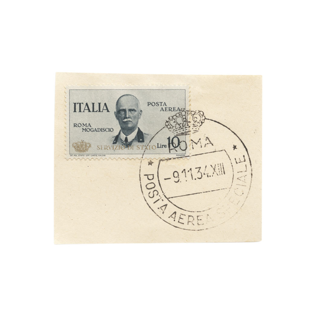 Lot image - Italy, 1934 10 Lire Air Post Official Used, Scott CO 2