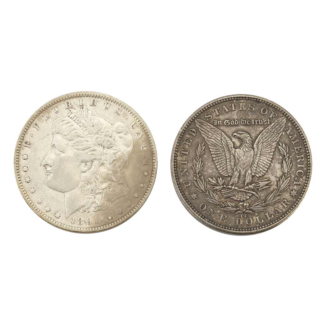 Lot image - United States Morgan Dollar Group