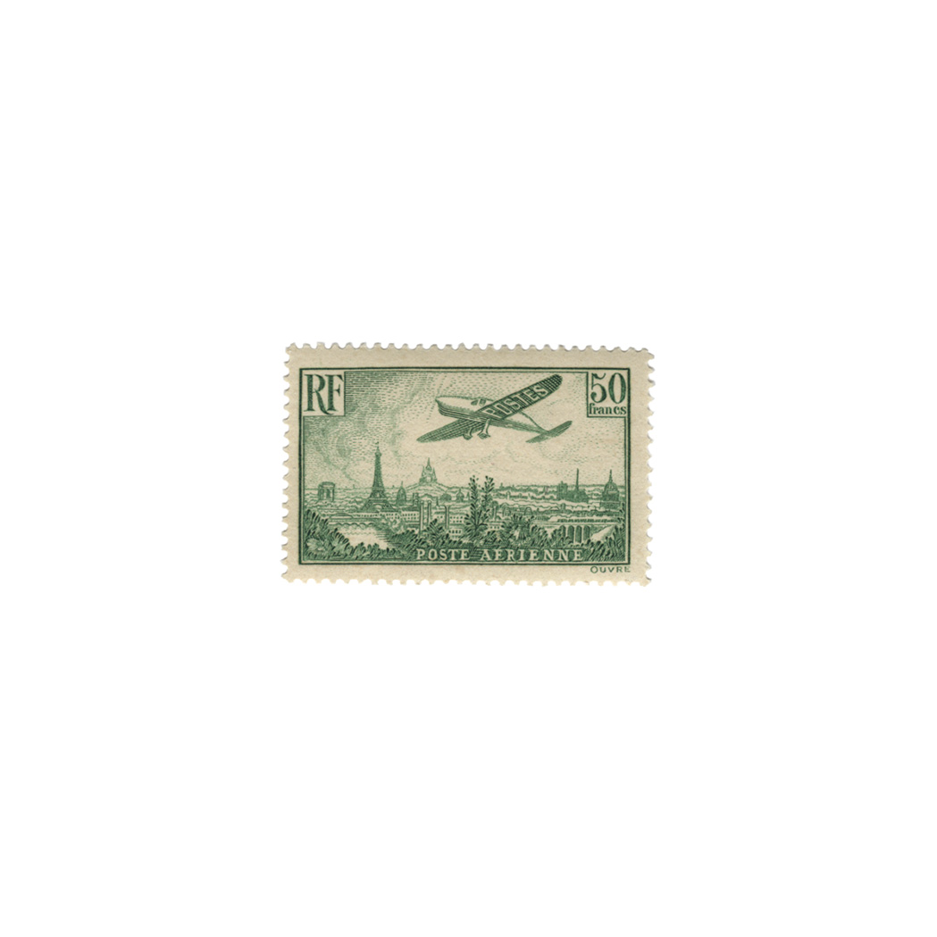 Lot image - France, 1936 50 Francs Emerald, Scott C 14