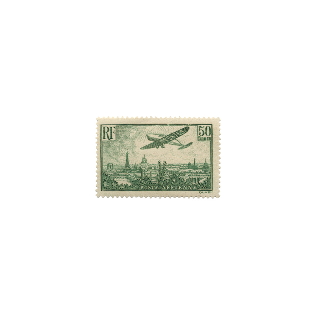 Lot image - France, 1936 50 Francs Emerald, Scott C 14