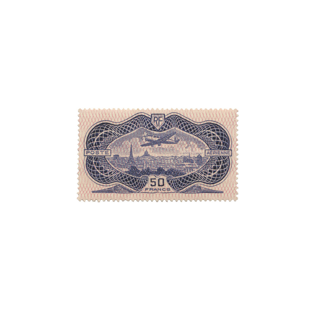 Lot image - France, 1936 50 Francs Ultramarine, Scott C 15