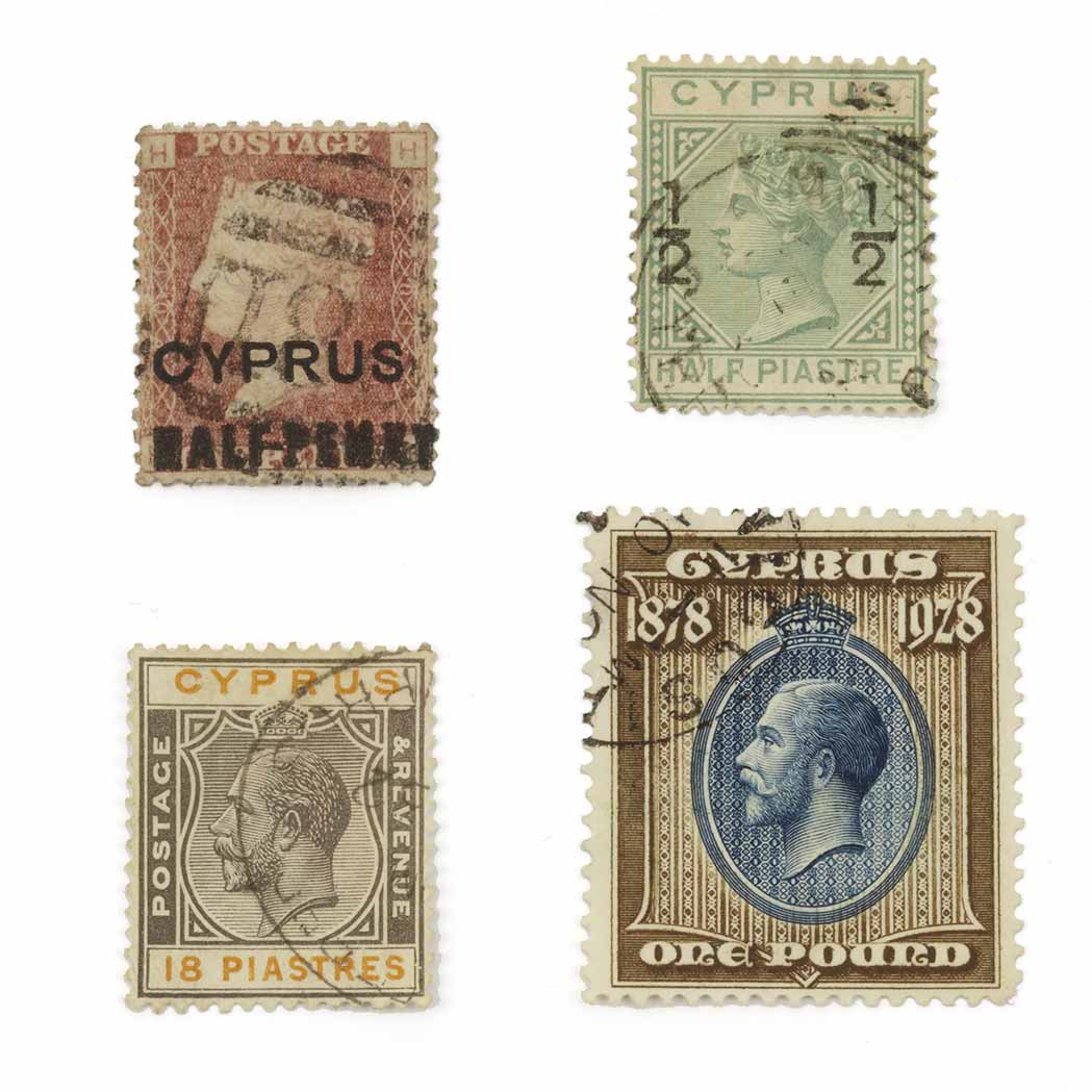 Lot image - Cyprus, Small Collection of Used Stamps