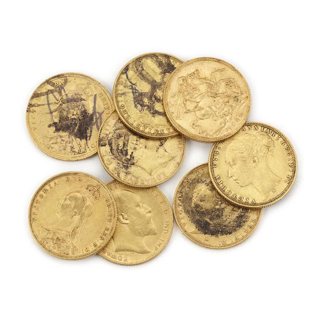 Lot image - Australia, Group of Sovereigns