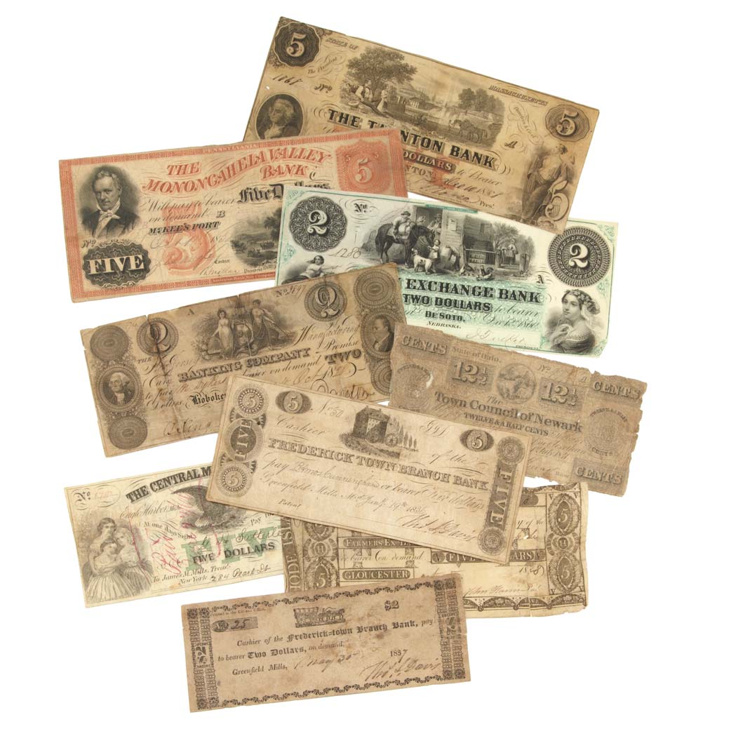 Lot image - Obsolete Bank Notes of the Northern States