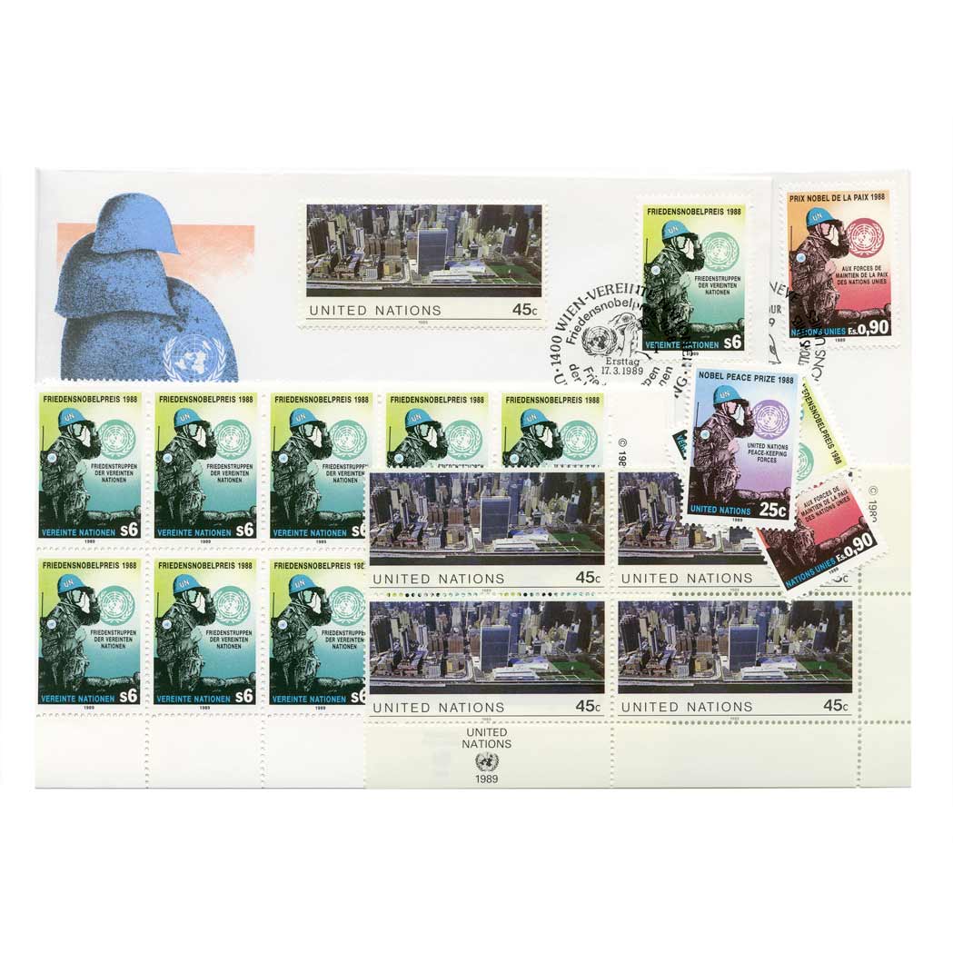 Lot image - United Nations and United States Stamp Collection