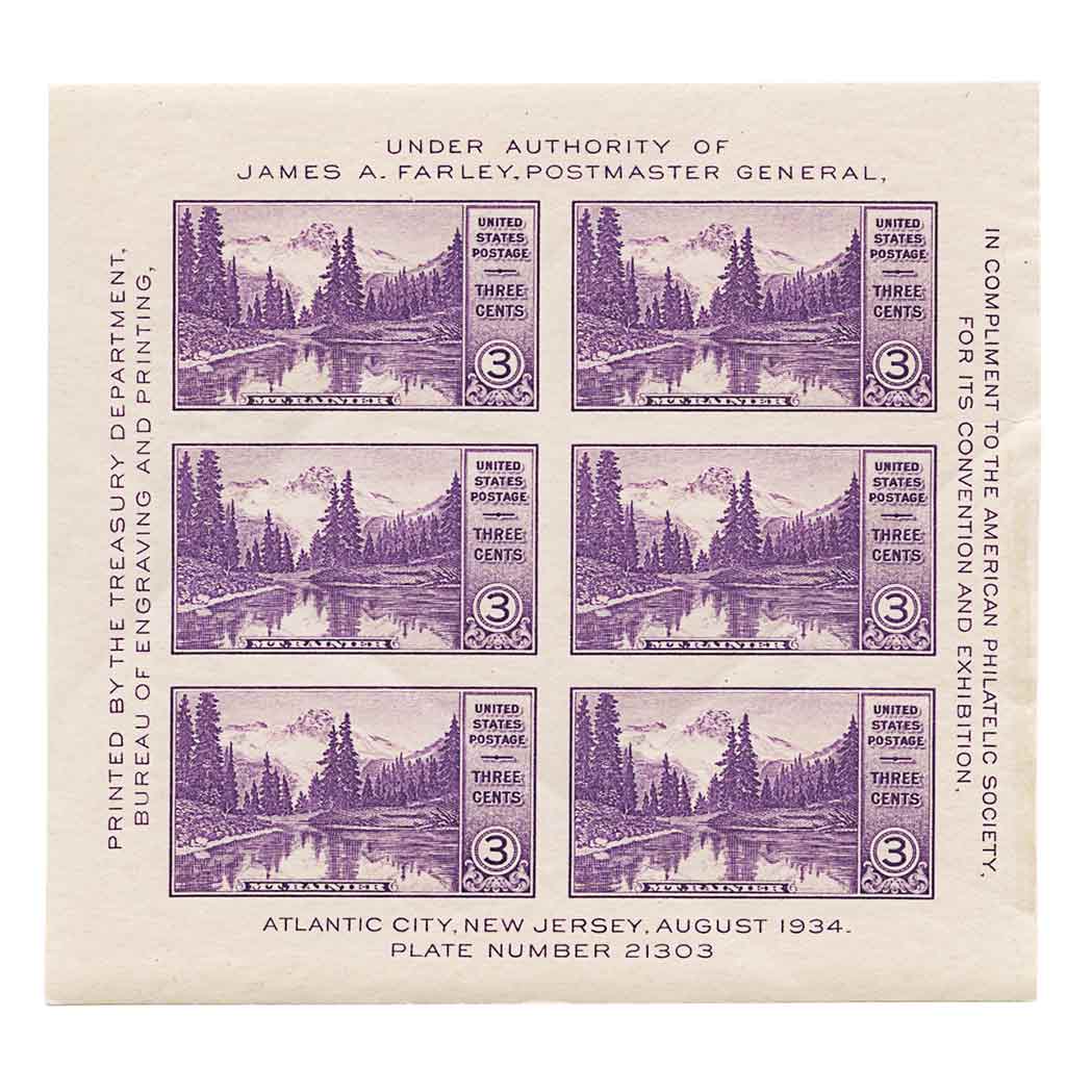 Lot image - United States Souvenir Sheets